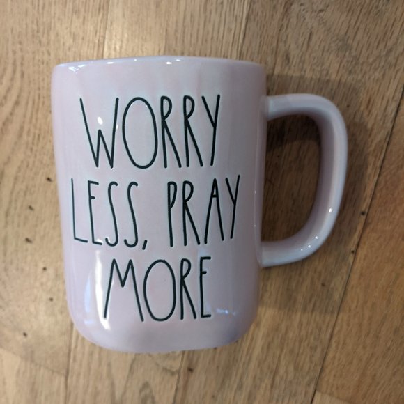 Rae Dunn Other - Rae Dunn "Worry Less, Pray More" Mug